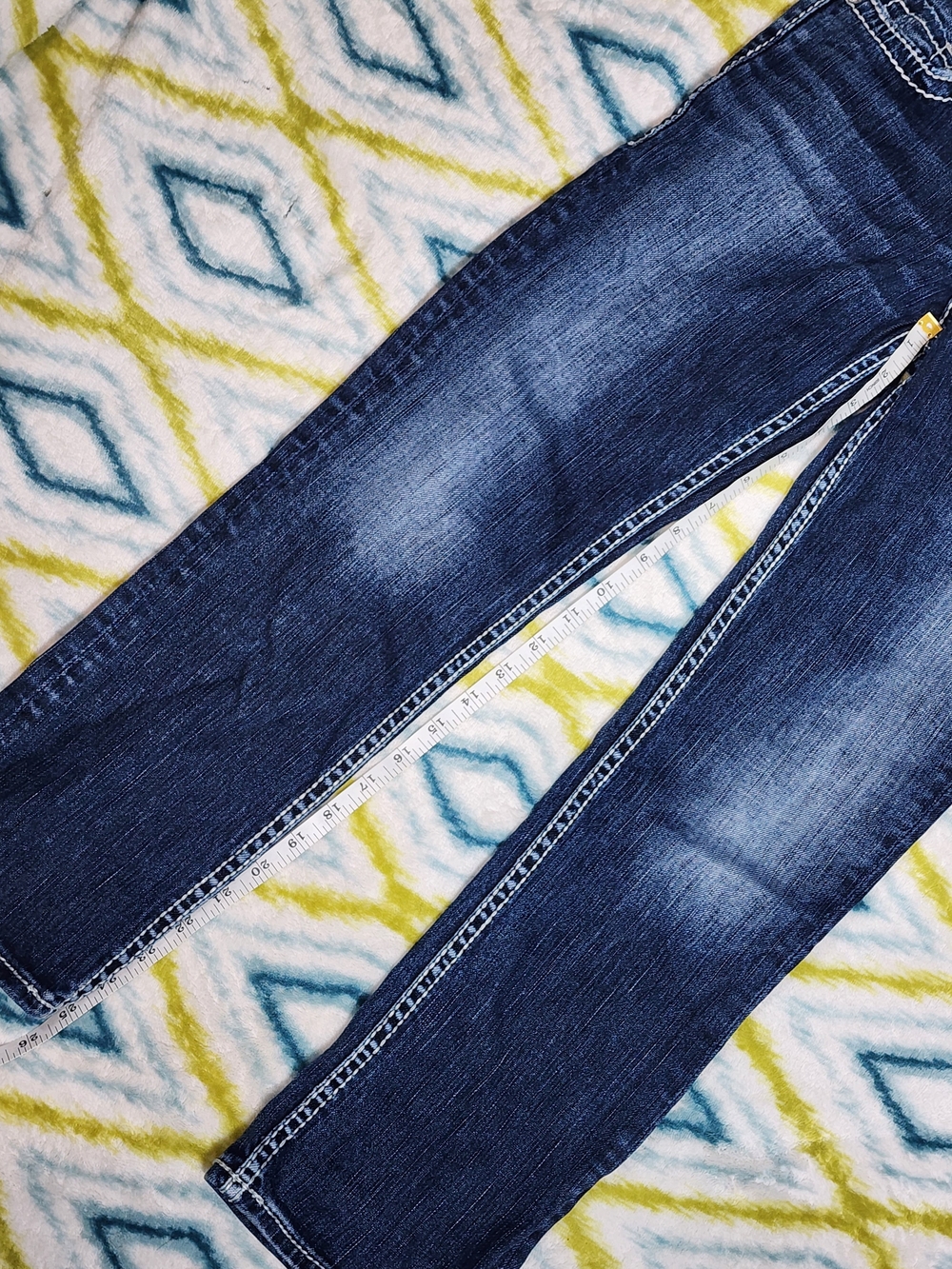 Silver Jeans Low Rise Blue Ankle-Length Jeans - Picture 6 of 11